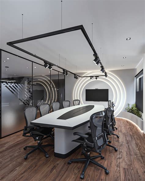 Interior Design Of Ilia High Tech Company On Behance