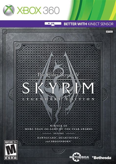 Skyrim Legendary Edition Xbox 360 Mx Videojuegos