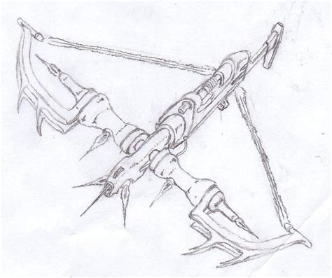 Crossbow Sketch At Explore Collection Of Crossbow