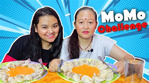 Pork Momo Challenge Dumplings Nepali Mukbang Youtube