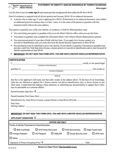 Mv 45 Form Fill Out And Sign Printable Pdf Template Airslate Signnow