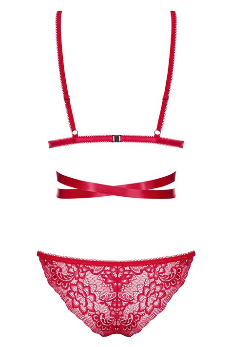 Obsessive Women S Lace Sexy Set Lovlea Red
