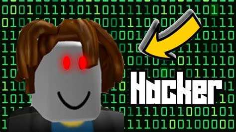 Hacker In Roblox Game Youtube