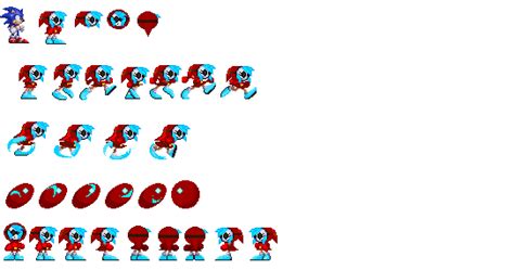Shy Gal Sonic 3 And Knuckles Sprites Wip By Alvalaricuslewicus On