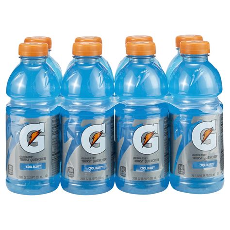 Gatorade Thirst Quencher Cool Blue 8 Pk20 Oz