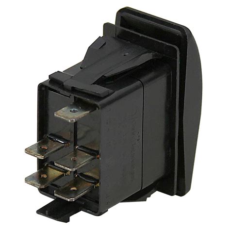 20 Amp 12 Volt Dc Dpst Illuminated Rocker Switch Carling Brands