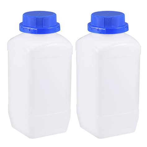 Plastic Lab Chemical Reagent Bottle 1200ml406oz Wide Mouth Sample