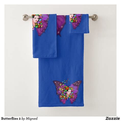 Choose from a wide variety of bath towel sets for your bathroom. Butterfly Girl Bath Towel Set | Zazzle.com