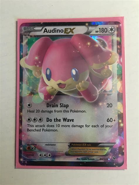 I Think I Pulled A Miscut Audino Ex Straight From A Fates Collide Pack