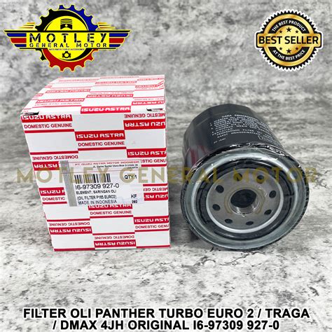 Filter Oli Oil Filter Isuzu Panther Turbo Euro 2 Isuzu Traga Isuzu