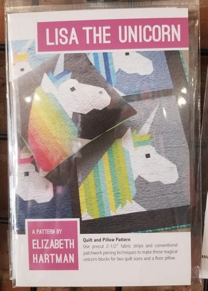 Lisa The Unicorn Quilt Pattern By Elizabeth Hartman Quilts Quilt
