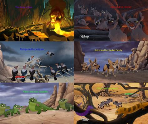 Lion Guard Army Of Scar By Mdwyer5 On Deviantart