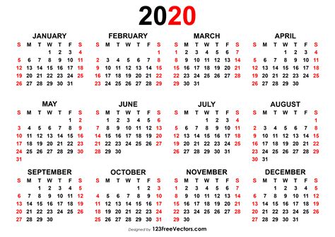 Print Calendar 2020 Clearance Selling Save 46 Jlcatjgobmx
