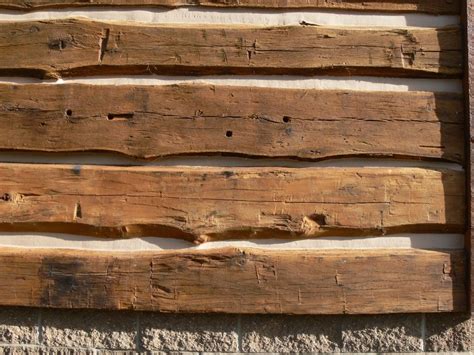 Hand Hewn Siding Project Rogue Pacific Reclaimed Lumber Faux Cabin