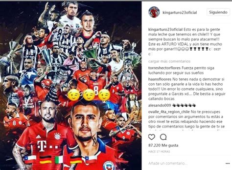 We did not find results for: Arturo Vidal respondió con desafiante mensaje a quienes lo ...
