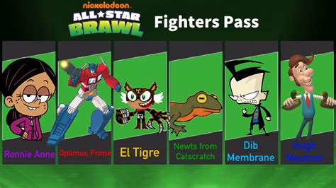 Nickelodeon All Star Brawl Fighters Pass Hopes By Ultraautismman On