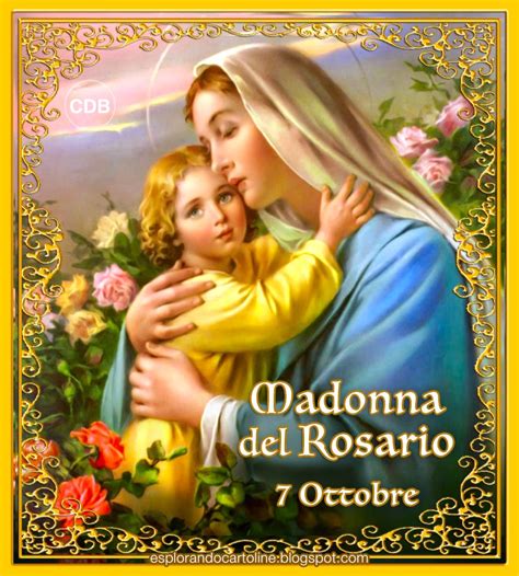 Esplorando Cartoline Cartolina Religiosa Oggi Si Celebra Madonna Del
