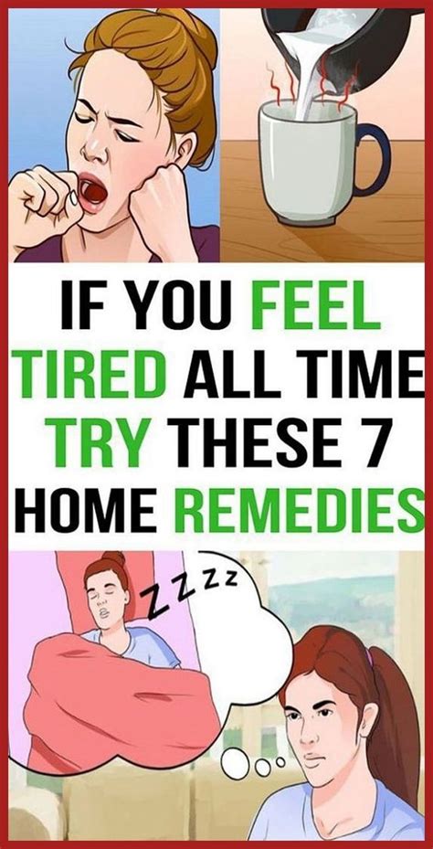 5 Home Remedies For People Who Feel Tired All The Time In 2020 Feel