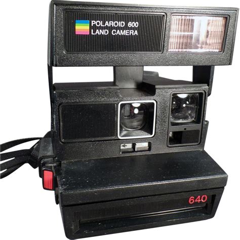 Old Polaroid 640 Land Camera Sold Ruby Lane