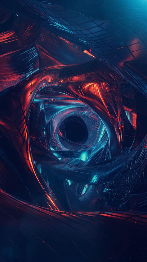 Abstract Art Futurism Worm Hole Wormhole Visualization Mole Hole
