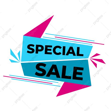 Special Offer Tag Vector Png Images Pink Special Sale Business Tag