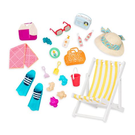 Og Generation Deluxe Beach Set American Girl Doll Accessories