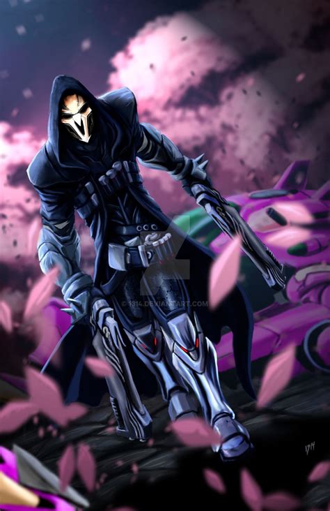 Reaper By 1314 Overwatch Drawings Overwatch Reaper Reaper