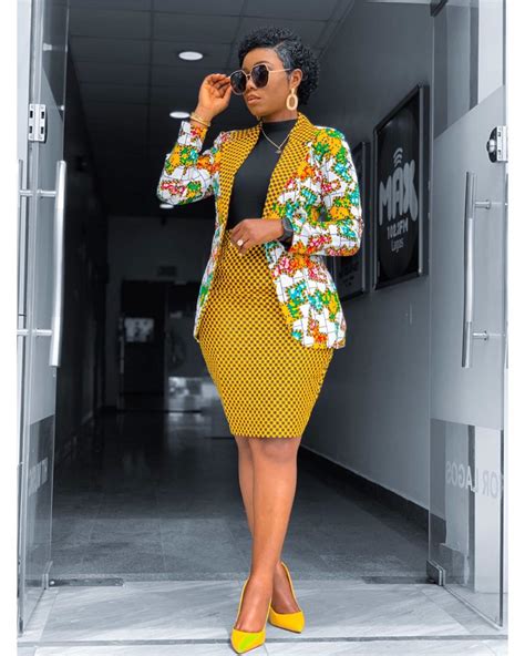 15 Best Ankara Styles For Work Office Wear For Ladies 2020 African Fashion Women Clothing