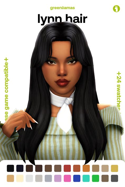 Download Lynn Hair The Sims 4 Mods Curseforge