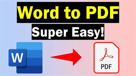 Comment Convertir Un Document Word En PDF TecnoBits