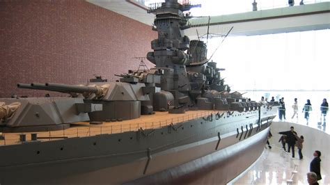 Japanese Battleship Yamato 110 Scale Model 263m Youtube
