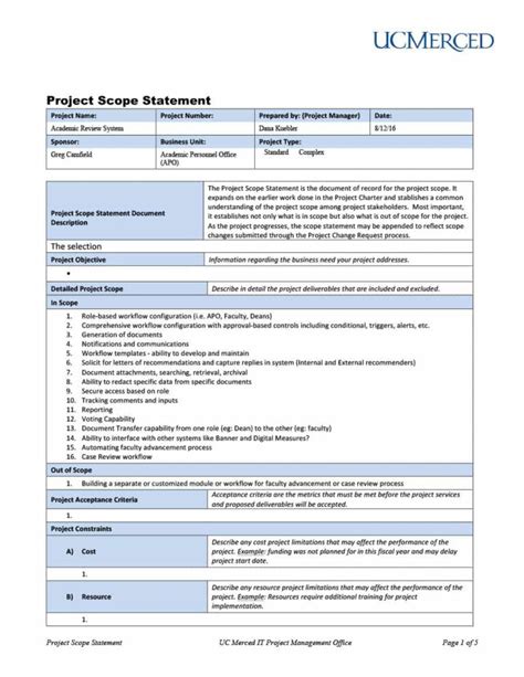 One Page Project Status Report Template Best Sample Template