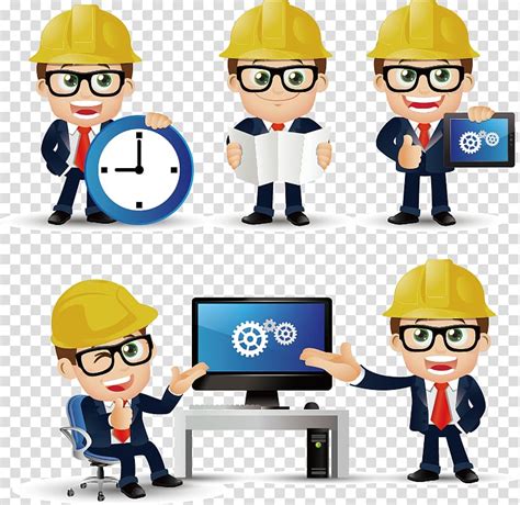 Free Download Engineer Illustration Civil Engineering Construction