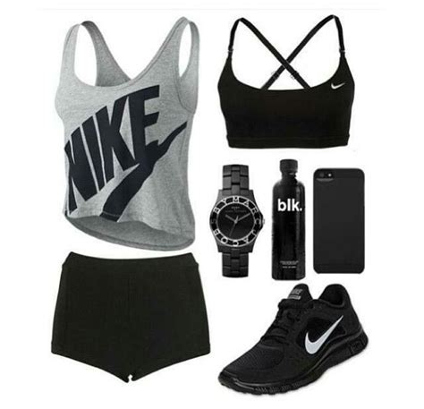 Cute Workout Outfit Nike Motivation Pinterest