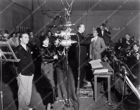 Superb Candid Dolores Del Rio Russ Columbo Recording Session 1369 16