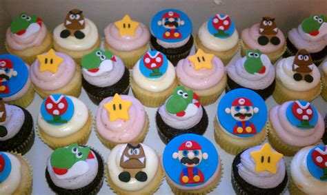 Super Mario And Friends Cupcakes Super Mario Cupcakes Friends Desserts