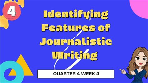 Identifying Features Of Journalistic Writing Ll English 4 Quarter 4