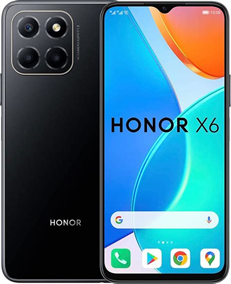 Honor X6 Mobile Phone 65 Inch Dual Sim Unlocked Smartphone 50mp