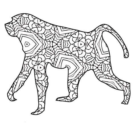 Coloring Pages Geometric Animals 30 Free Printable Geometric Animal