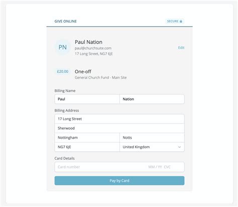 Accepting online donations using Donate - ChurchSuite Support Articles