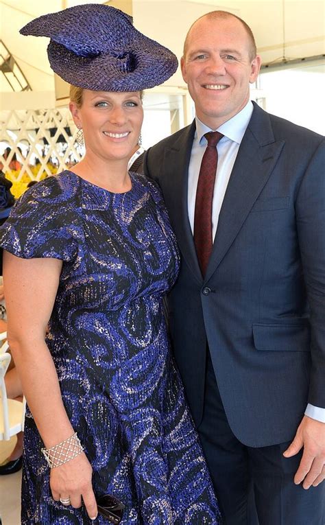 Zara phillips greets her mother, princess anne, princess royal on the first day of royal ascot 2017 zara phillips and mia turn out to support golf daddy mike tindall. Zara & Mike Tindall from 2018 Celebrity Babies | E! News