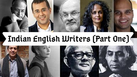 Important Indian English Writers For Netjrf English Part One Youtube
