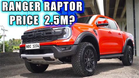 2023 Ford Ranger Raptor Additional Specs And Price Revealed Youtube