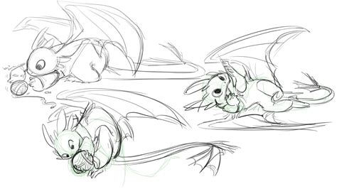 Divide the head using two we now need to draw the outline of toothless' front legs. Izzy's Squiggles: Image Dump!