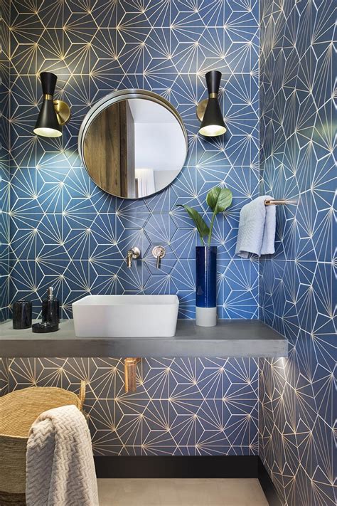 Blue Bathroom Tile Design Ideas Rispa