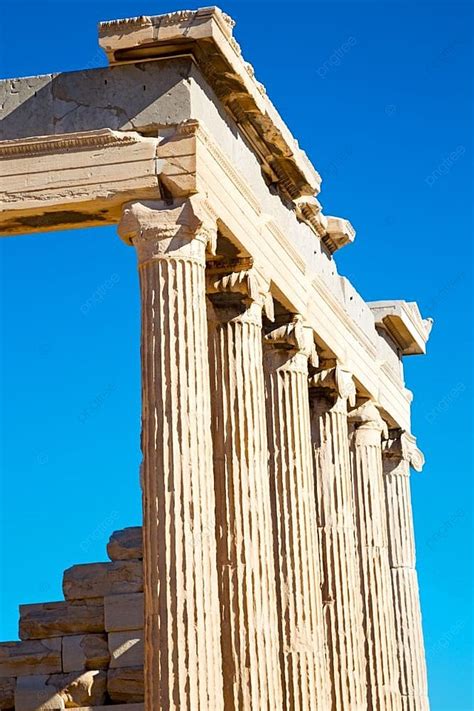 Background Di Yunani Arsitektur Kuno Dan Parthenon Tempat Bersejarah
