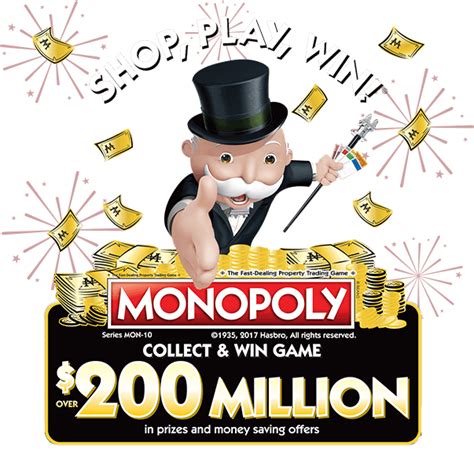 Albertsons announces the return of its monopoly collect & win game. Albertson's Monopoly 2017 Rare Game Pieces