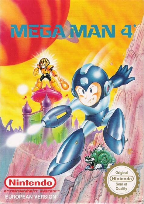 Box Art Brawl Mega Man 4 Nintendo Life