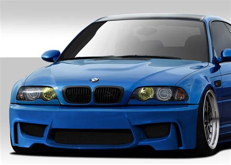 2001 2006 Bmw M3 E46 Duraflex 1m Look Front Bumper Cover 1 Piece Xsv