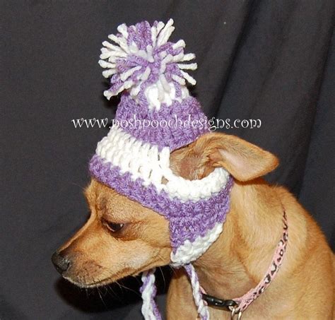 Earflap Dog Hat Custom Made For Dogs 2 15 Lbs Chihuahua Hat Dog